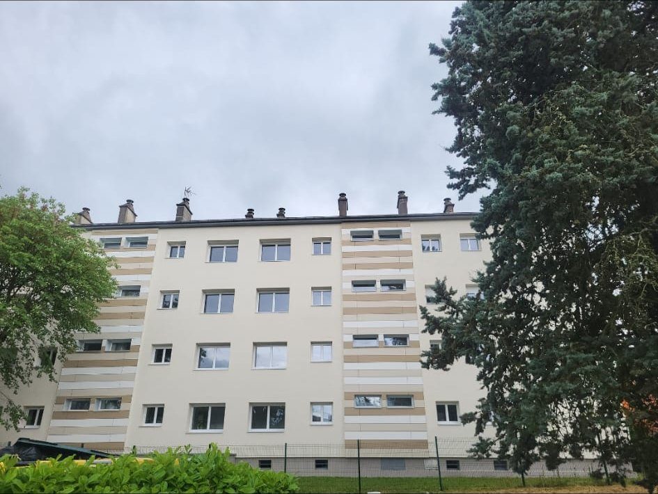Façade arrière terminée après réhabilitation